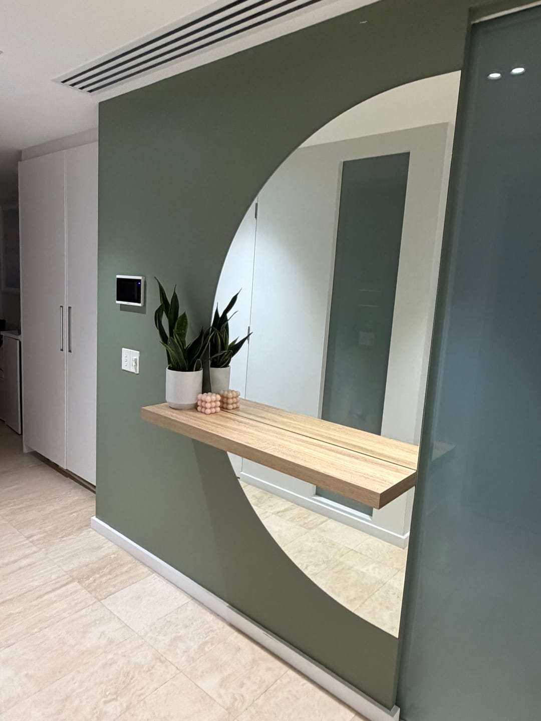Customer photo review of Atelier – Wall Mounted Shelf Mirrors
