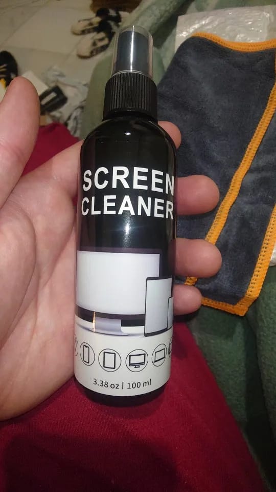 Customer photo review of ClearWipe™ Schermreiniger Spray