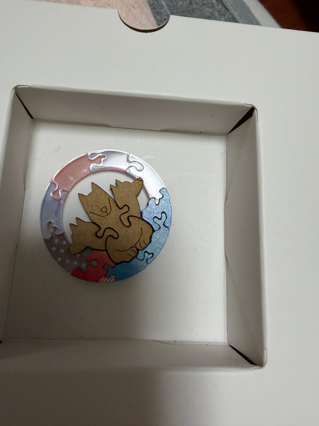 Customer photo review of 【６月入庫分予約】宇宙の破片 PLUTO 冥王星と専用フレームセット
