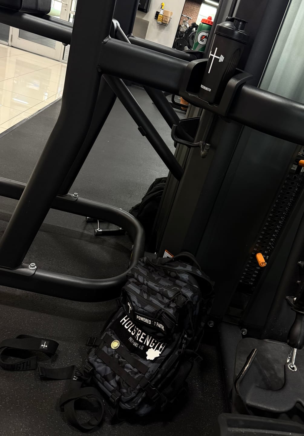 Customer photo review of HolStrength 45L Tactical Backpack