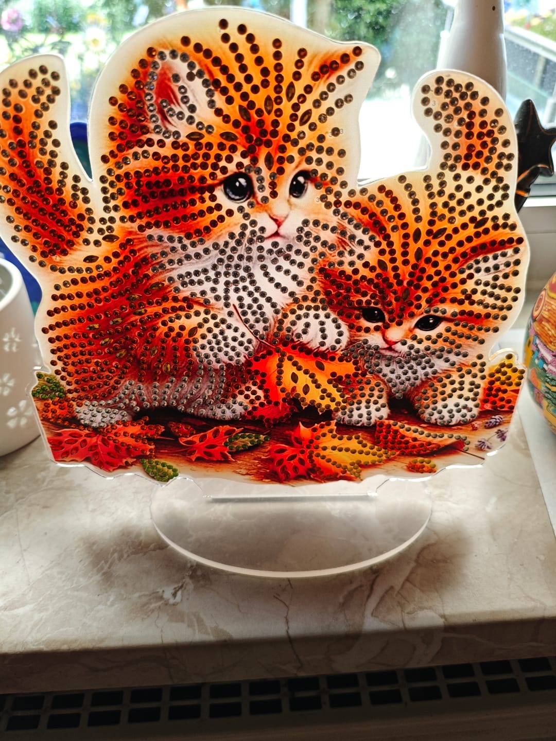 Customer photo review of Überraschungsbild - Diamond Painting