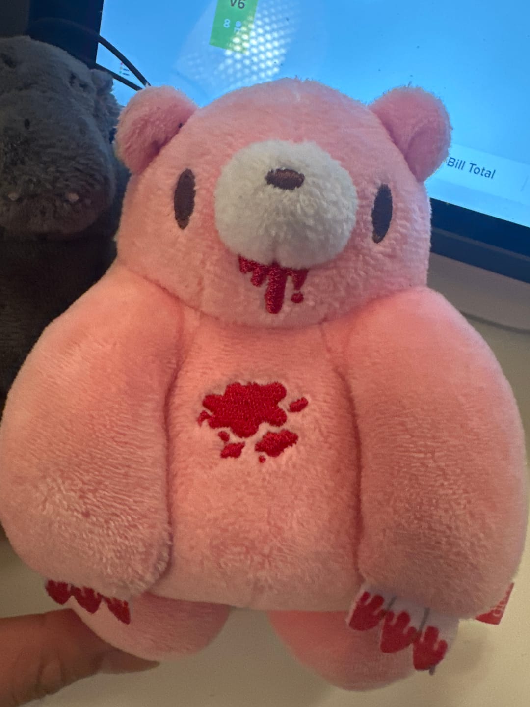 Customer photo review of Mini Chubby Key Chain Gloomy [PRE-ORDER]