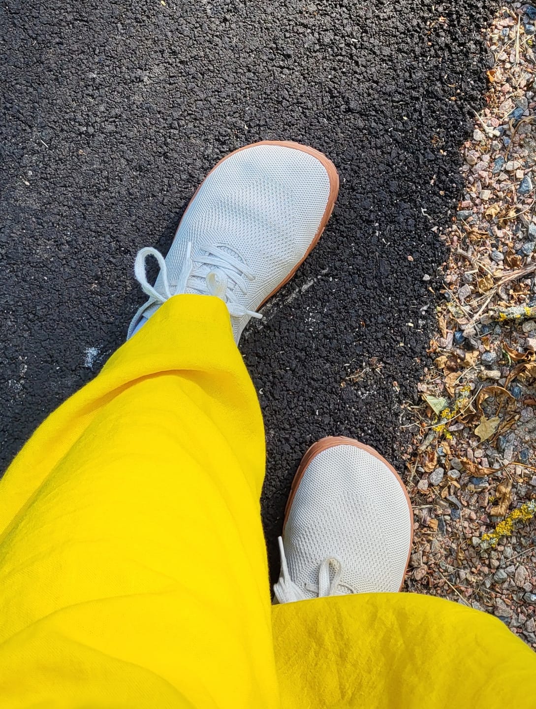 Customer photo review of Vaistoa Iloa | Knitted Barefoot Sneakers