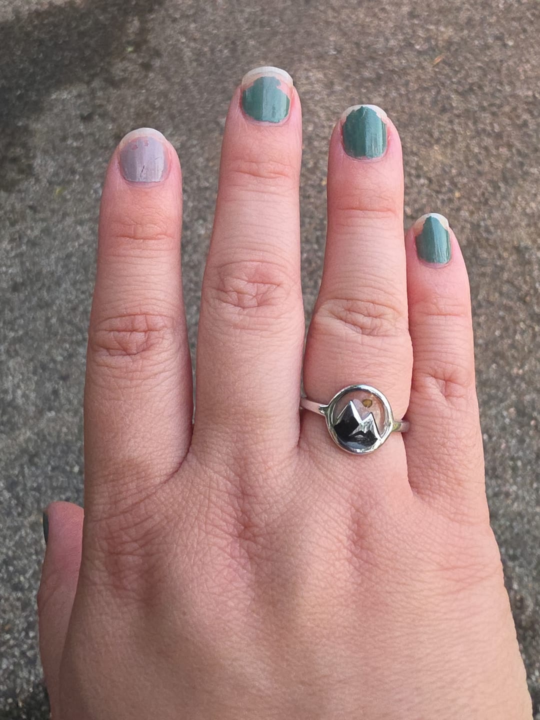 Customer photo review of Faith Move Mountains - Ring