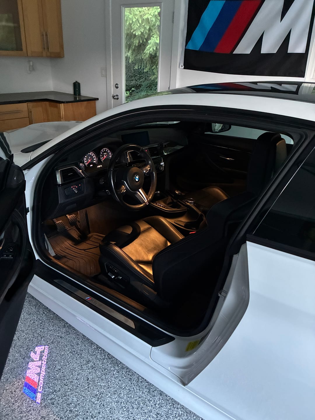 Customer photo review of BMW LED Doorlight Kit