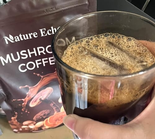 Customer photo review of Mushroom Coffee 11 in 1 Mushrooms with Ashwagandha