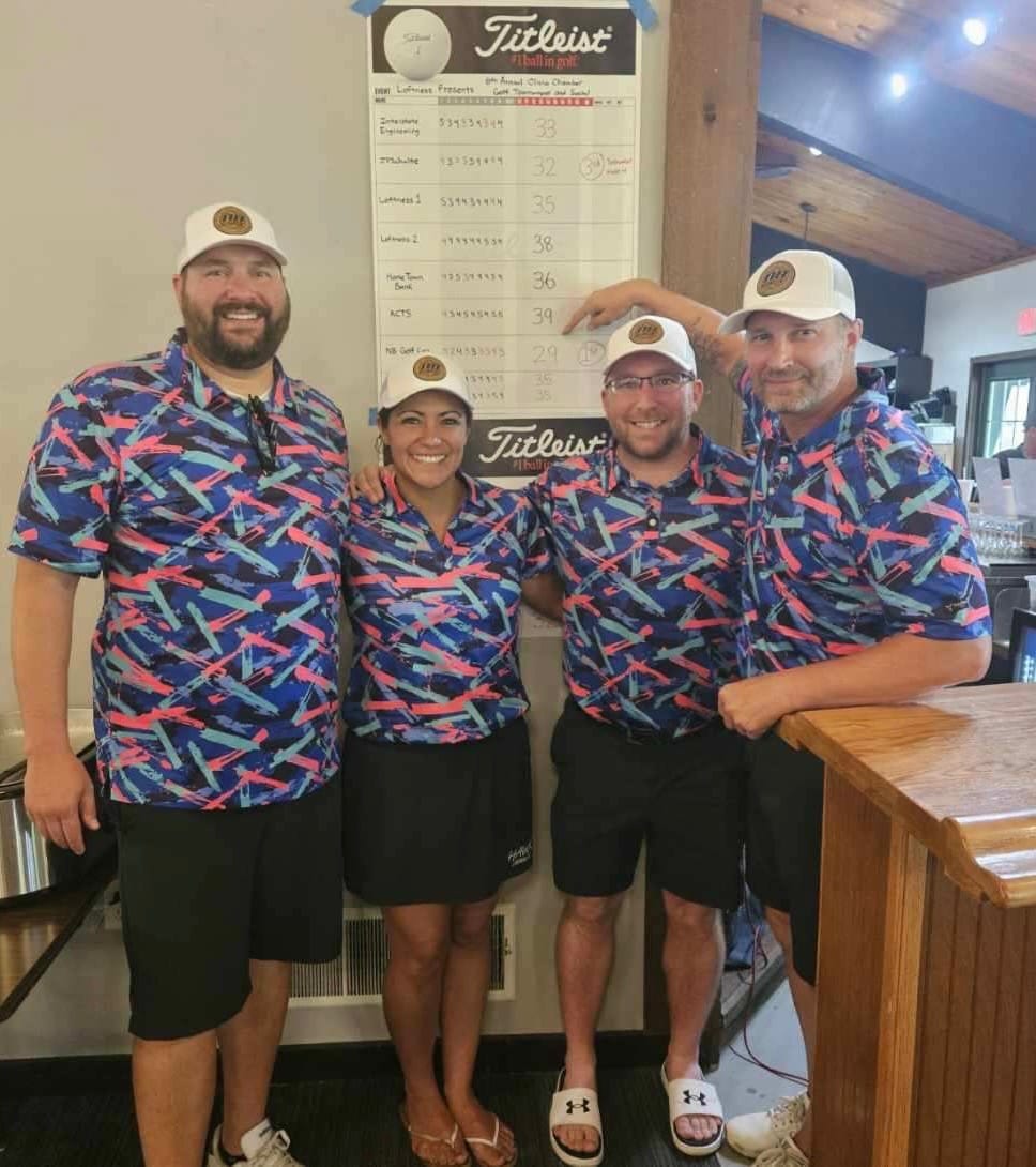 Customer photo review of 8-Track Youth Golf Polo