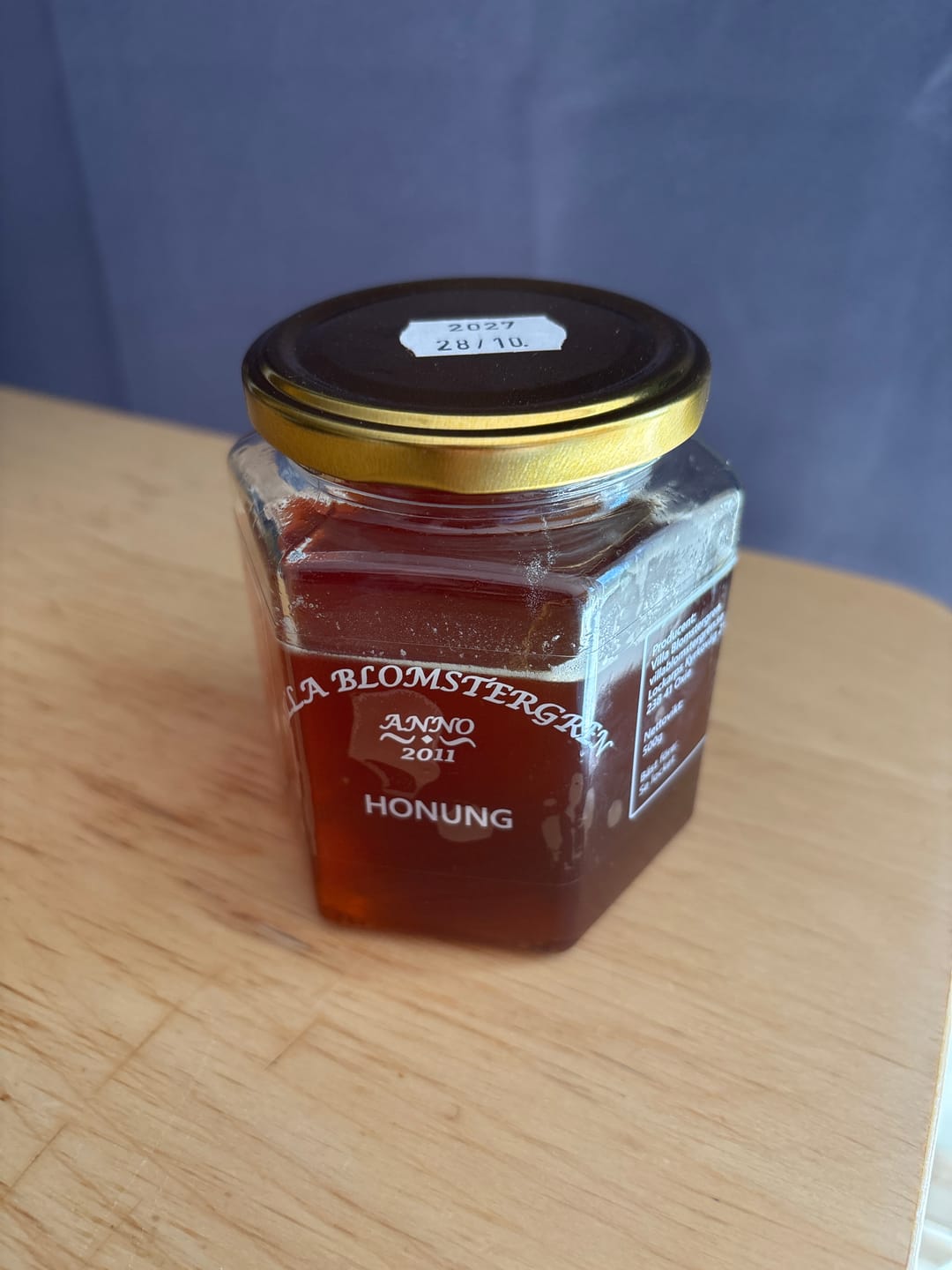Customer photo review of Flytande honung 2 kg (4×500 g) – Svensk RAW honung