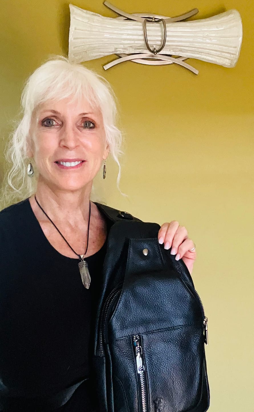 Customer photo review of The Western Adventure - Leather Sling Bag