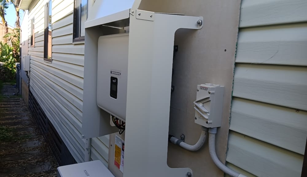 Customer photo review of Large Solar Inverter Cover