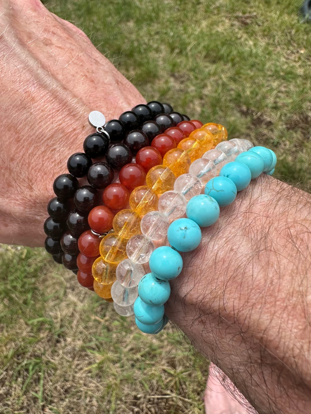 Customer photo review of Turquoise Bracelet