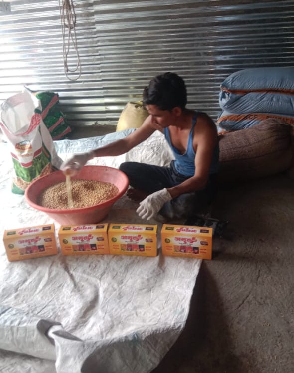 Customer photo review of Amrut Plus Seed Treatment Kit