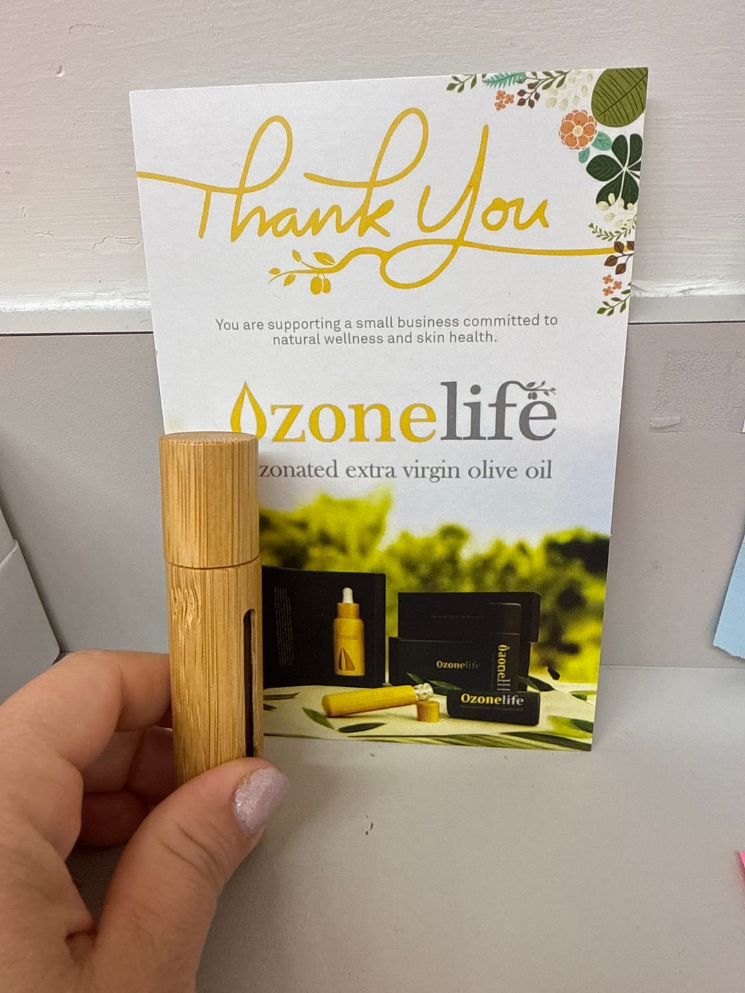 Customer photo review of Ozonelife™ Skin Rescue (10 ml Roll-On)