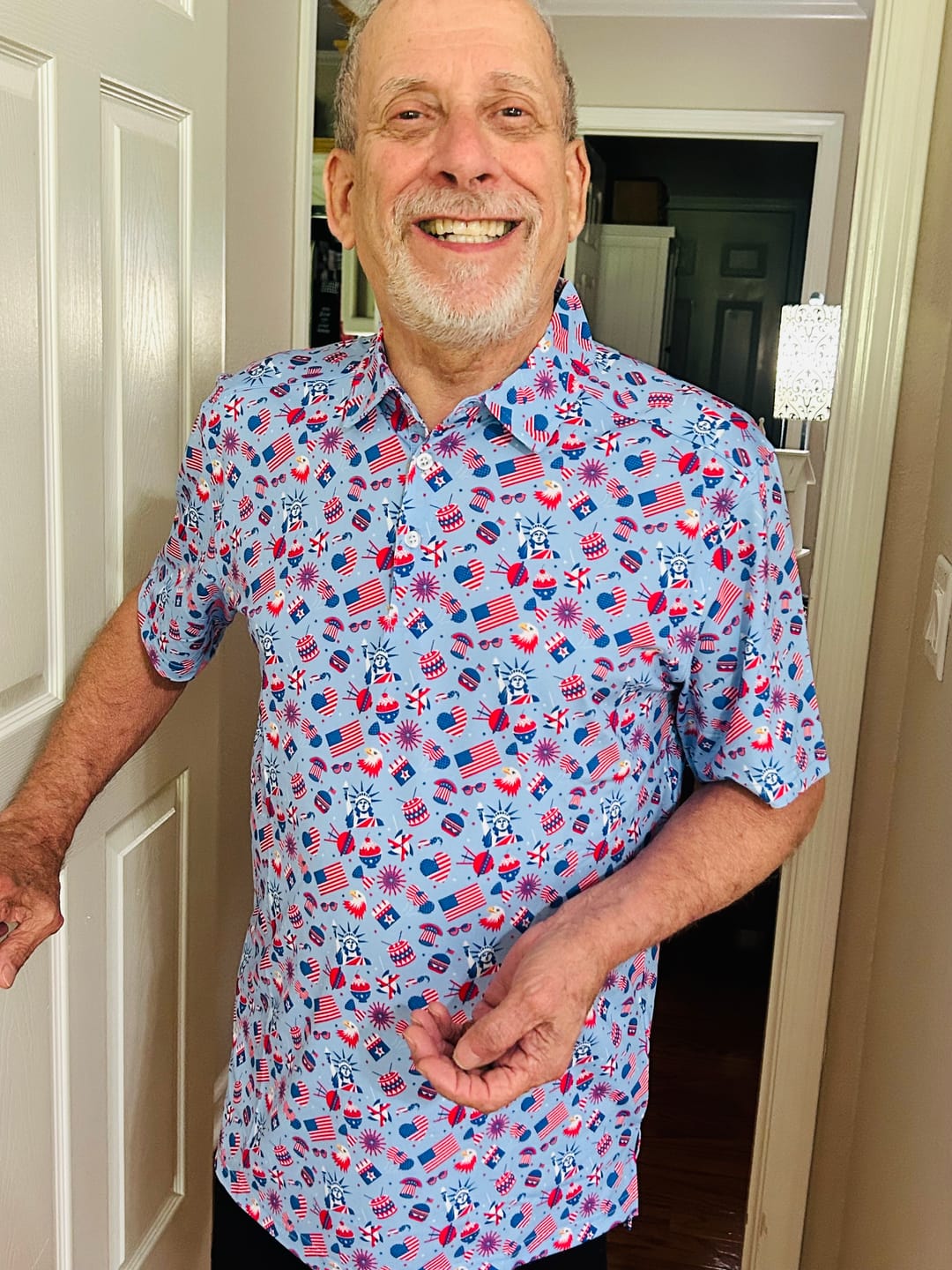 Customer photo review of All American Everyday Polo
