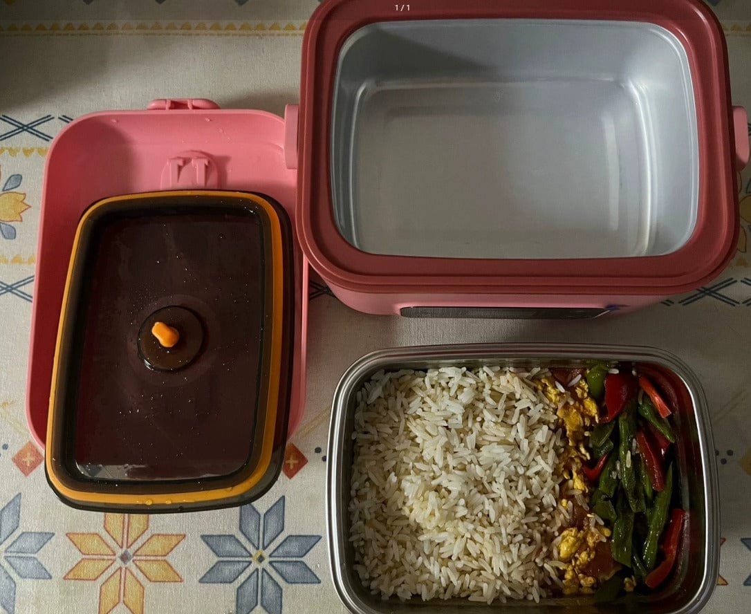 Customer photo review of SnapHeatEat™ Electric Lunch Box