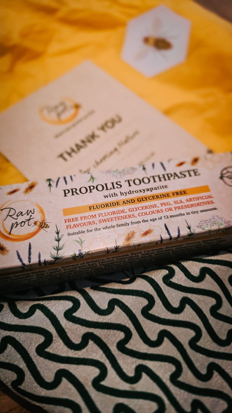 Customer photo review of Propolis toothpaste