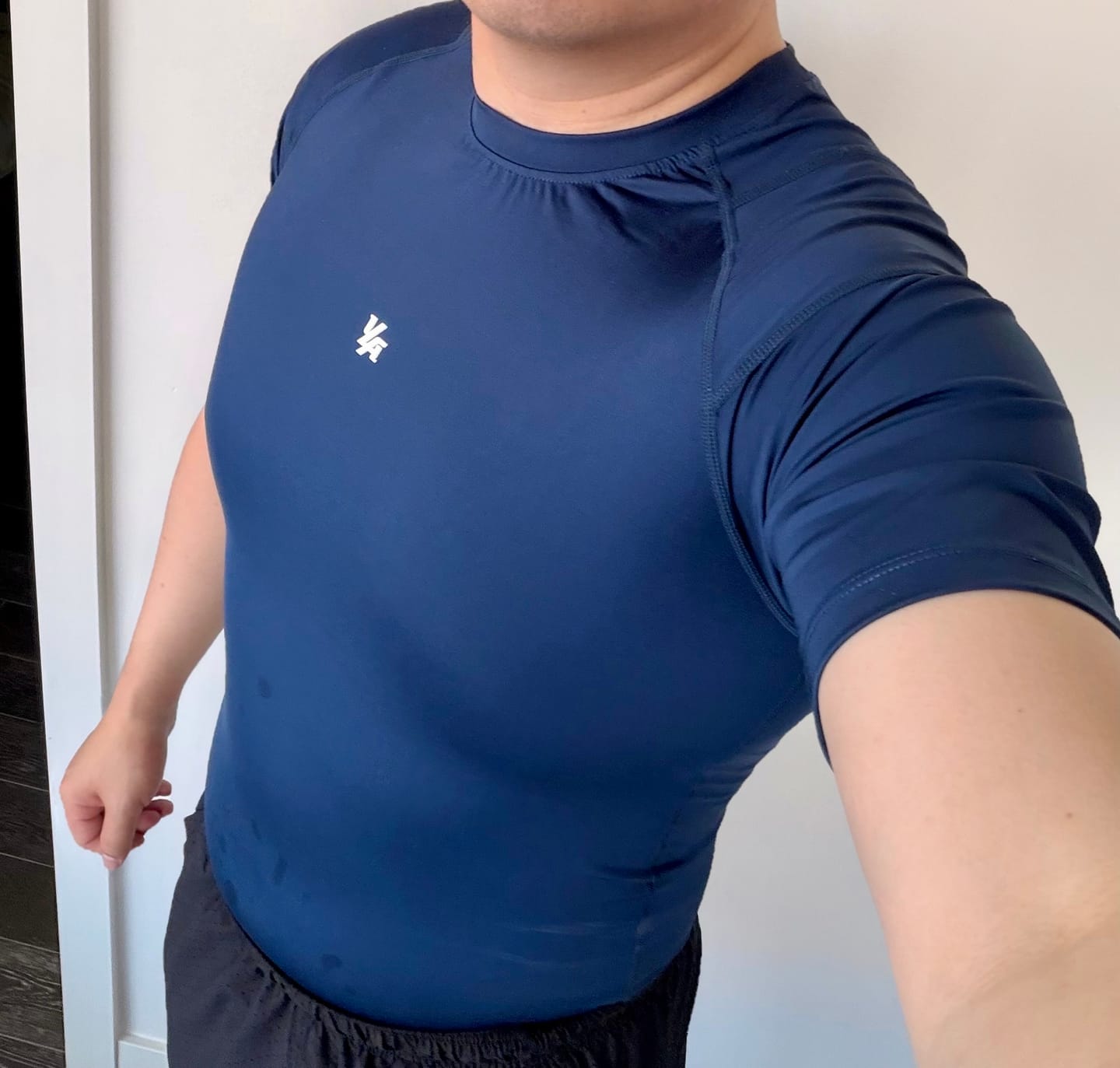 Customer photo review of 4282 - Posture Compression Tees