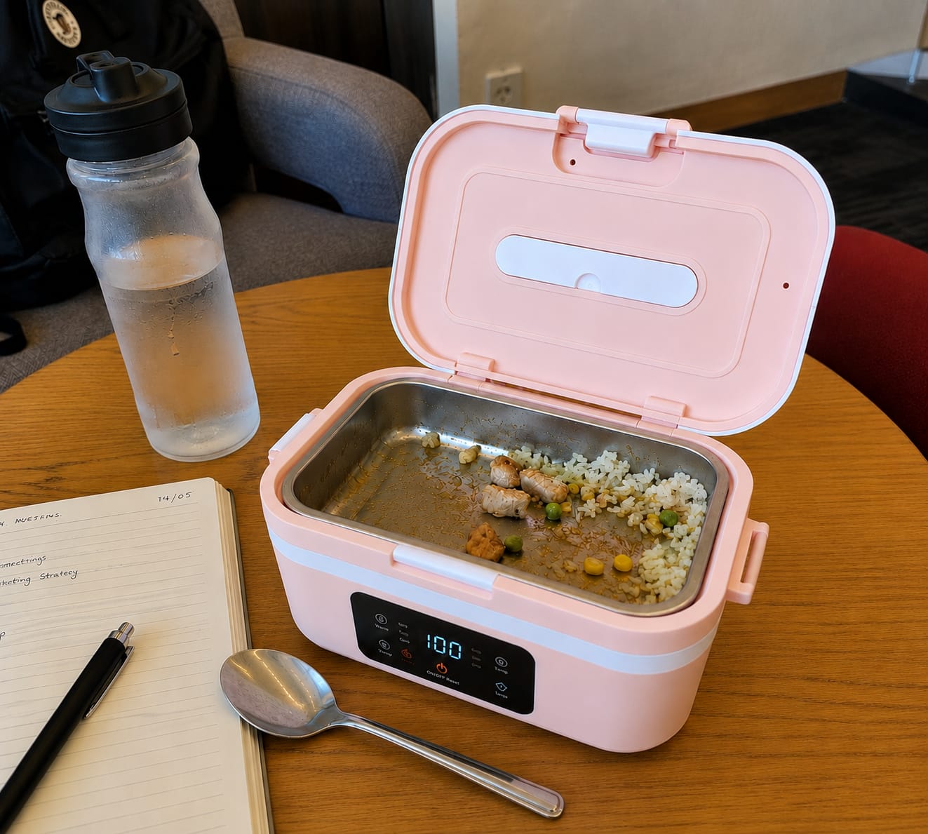 Customer photo review of SnapHeatEat™ Electric Lunch Box