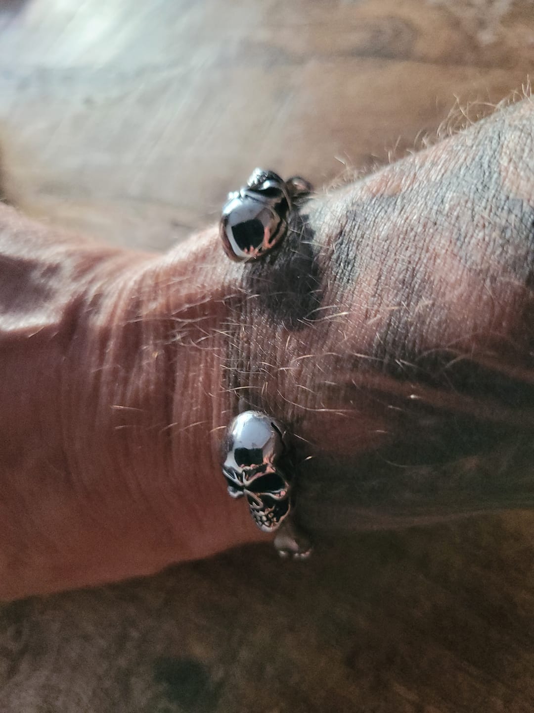 Customer photo review of SKULLED.