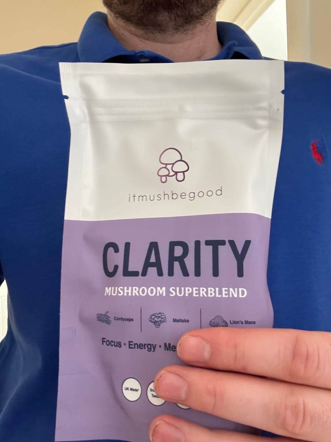 Customer photo review of Clarity Superblend Powder