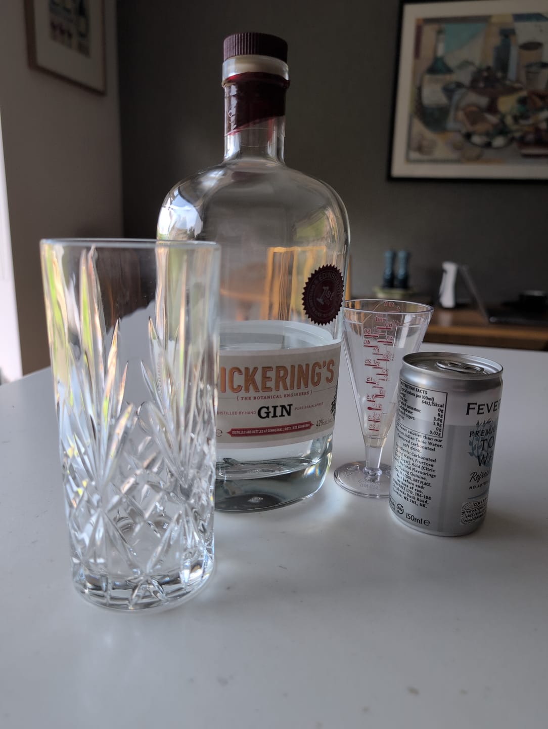 Customer photo review of Pickering's Gin 1 Litre