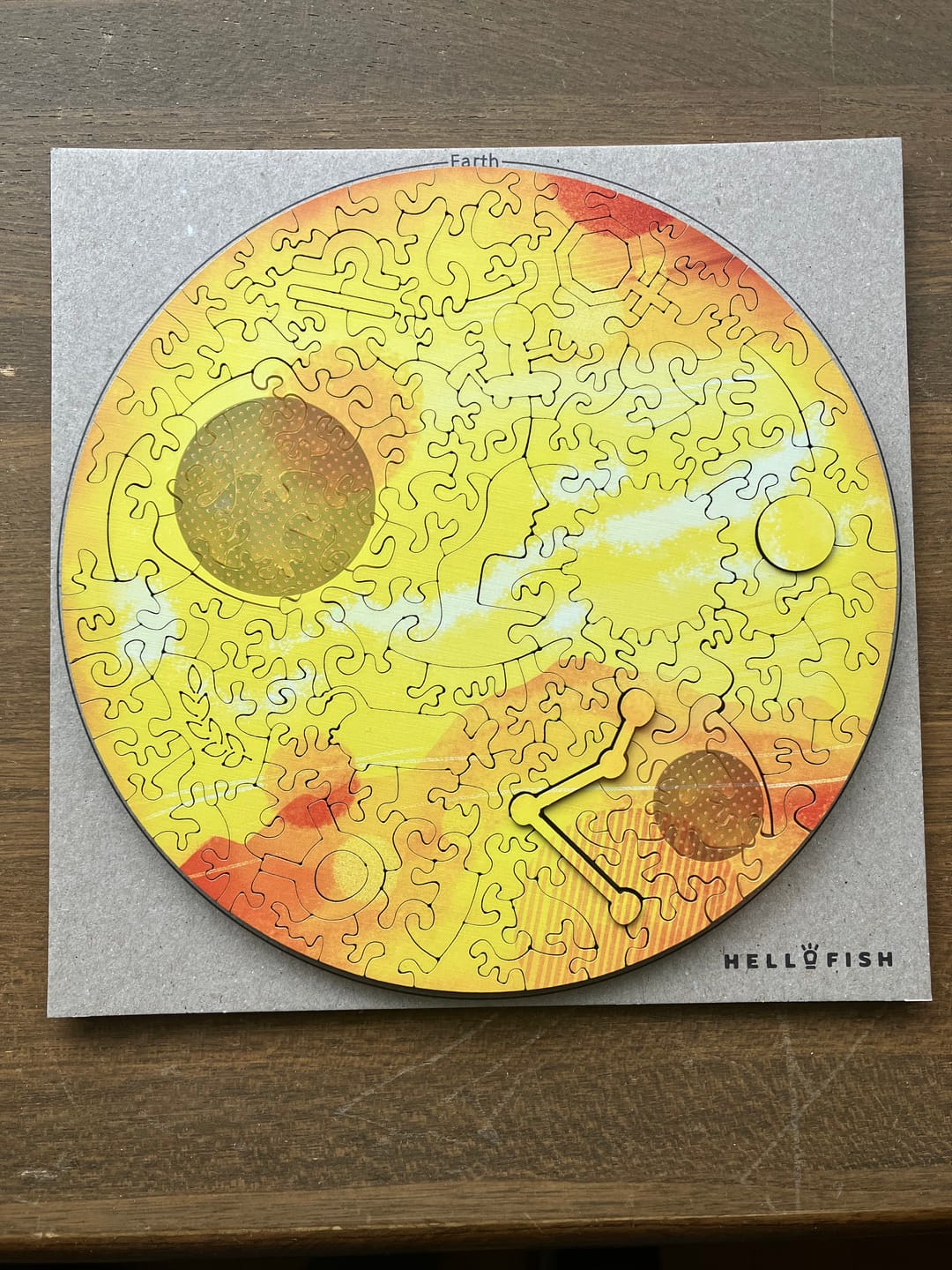 Customer photo review of 【６月入庫分予約】宇宙の破片 VENUS 金星と専用フレームセット