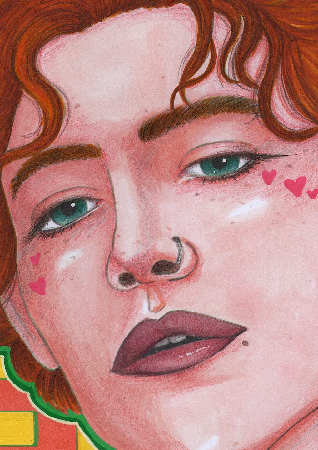 Customer photo review of Ohuhu Halawa Series 72 Colors Oil-based Colored Pencils