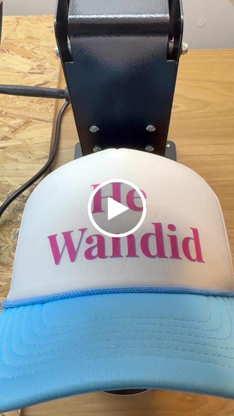 Customer video review of DuoForge Automatic Dual-Heat platen Cap Heat Press