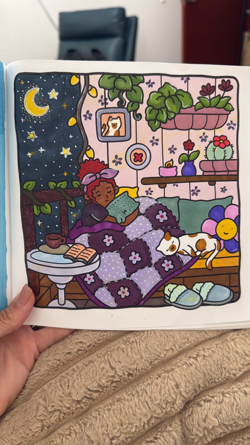 Customer photo review of Ohuhu Honolulu Brush Markers - Large Set