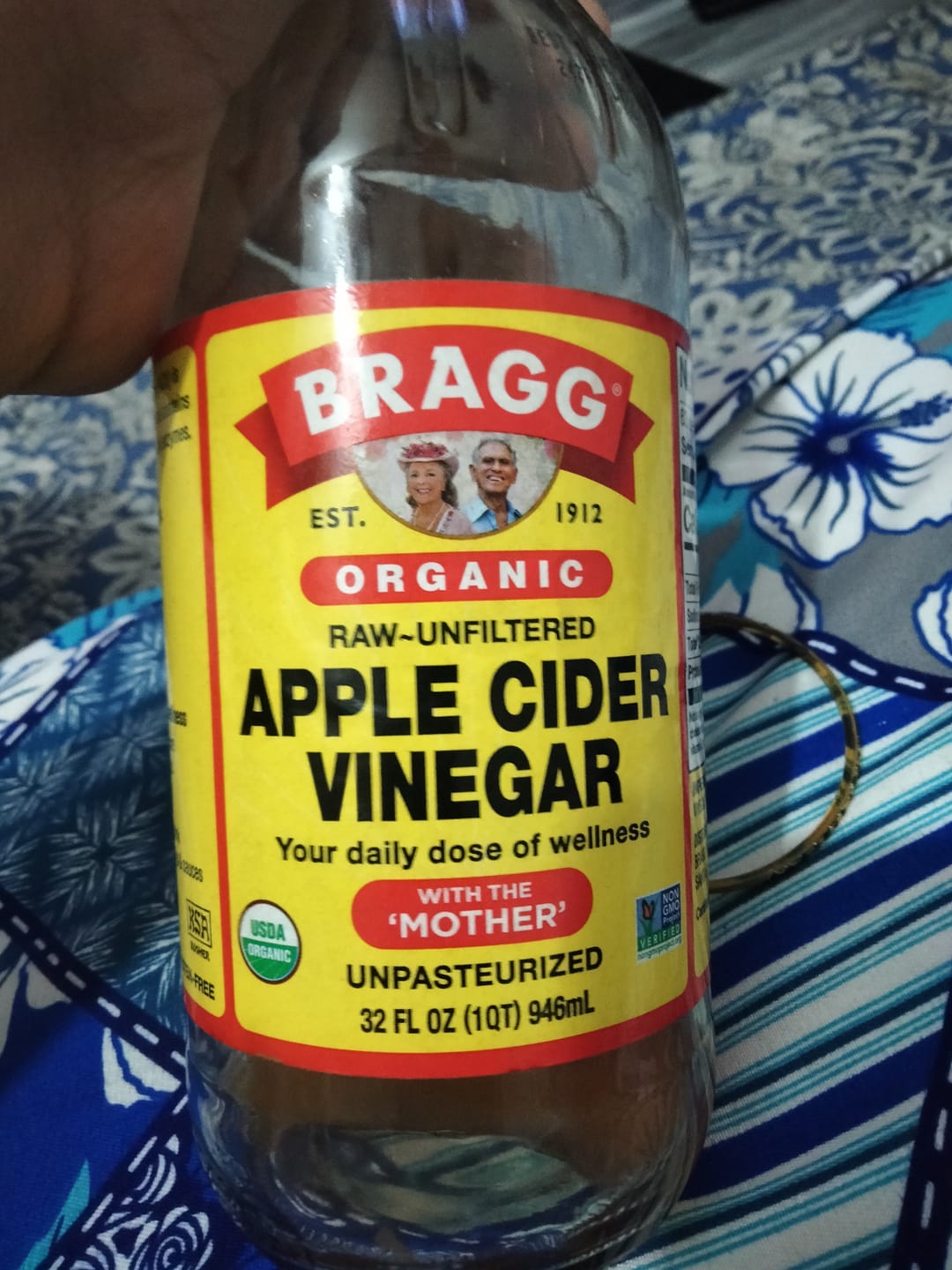 Customer photo review of Organic Apple Cider Vinegar