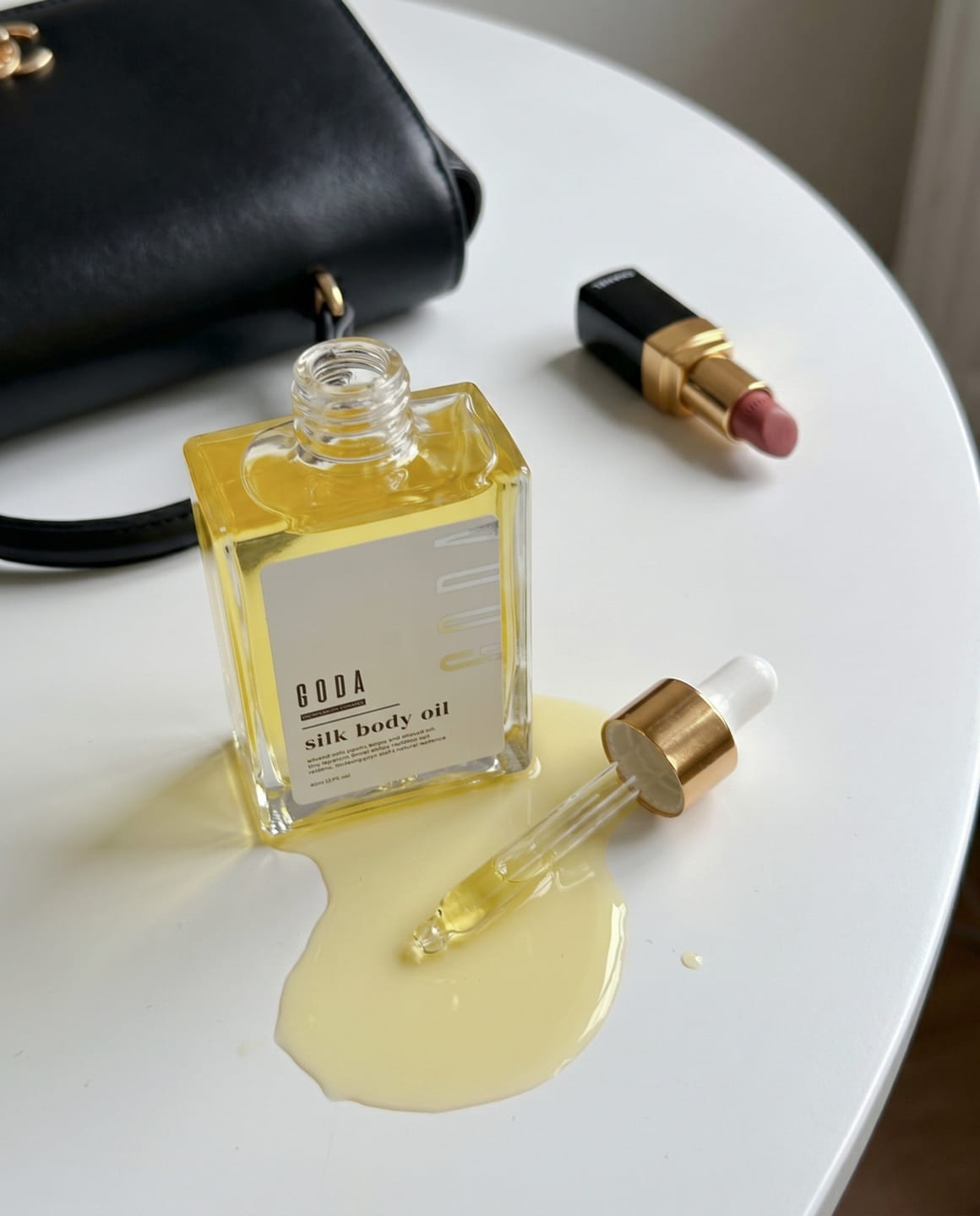 Customer photo review of Goda® Silk Body Oil