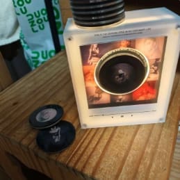 Customer photo review of SpinMuse™ Vinyl Music Box