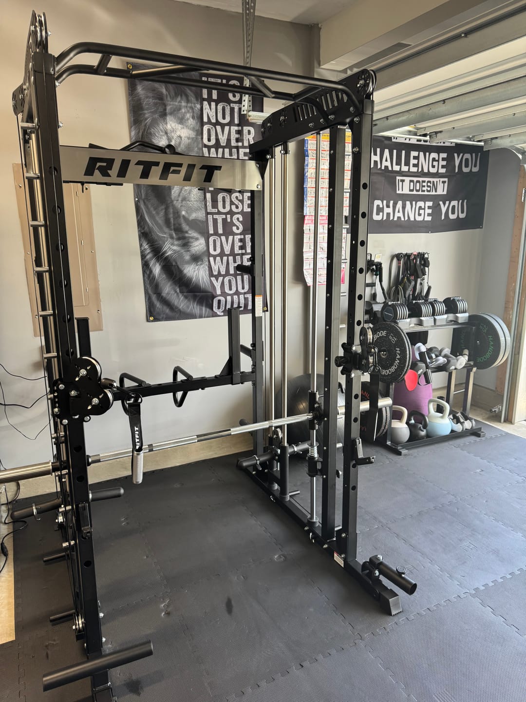 Customer photo review of RitFit LDM1 Lat Pulldown Attachment (Only for M1 PRO)