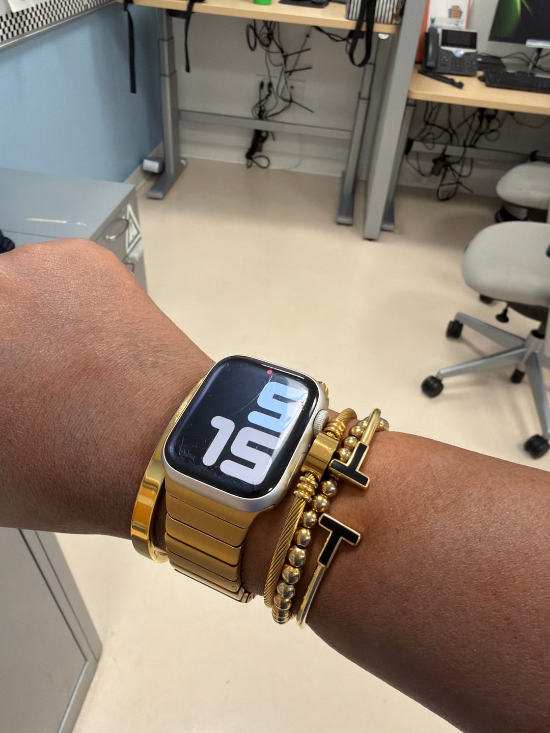 Customer photo review of Neos Stainless Band