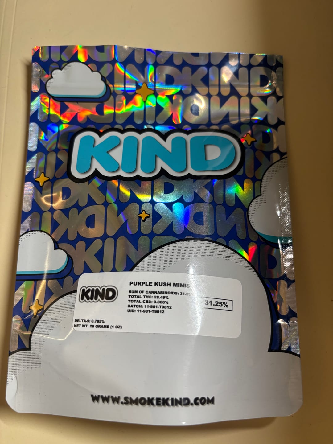 Customer photo review of Purple Kush - Minis - 28 Grams - Indica