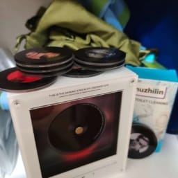 Customer photo review of SpinMuse™ Vinyl Music Box