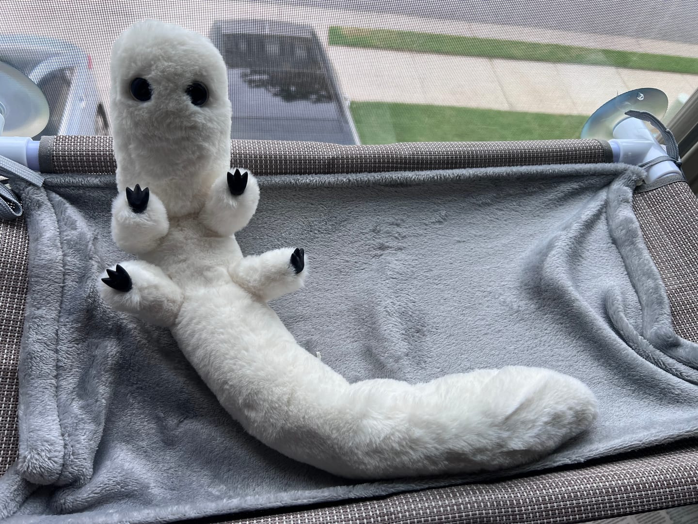 Customer photo review of Brush Buddy - Handmade art toy