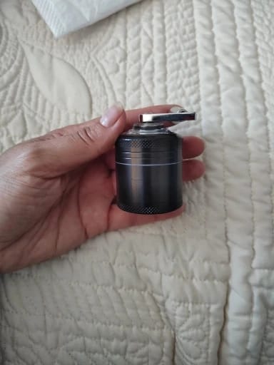 Customer photo review of Stainless Steel Nutmeg & Spice Grinder