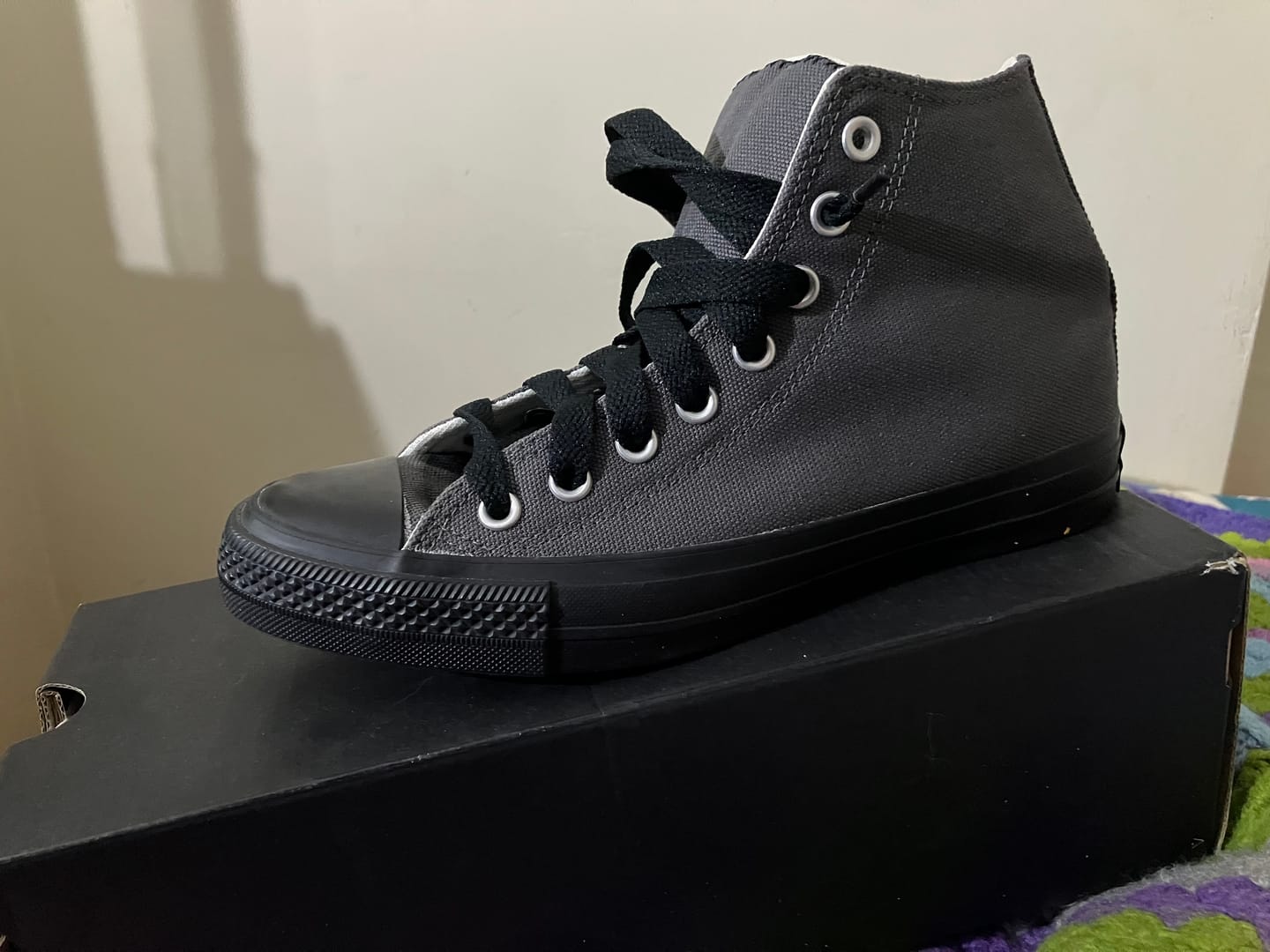 Customer photo review of Zapatillas Converse Chuck Taylor Hombre Gris