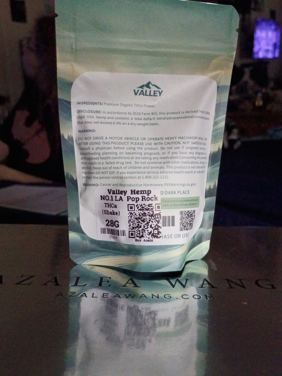 Customer photo review of No 1. LA Pop Rock THCa Shake