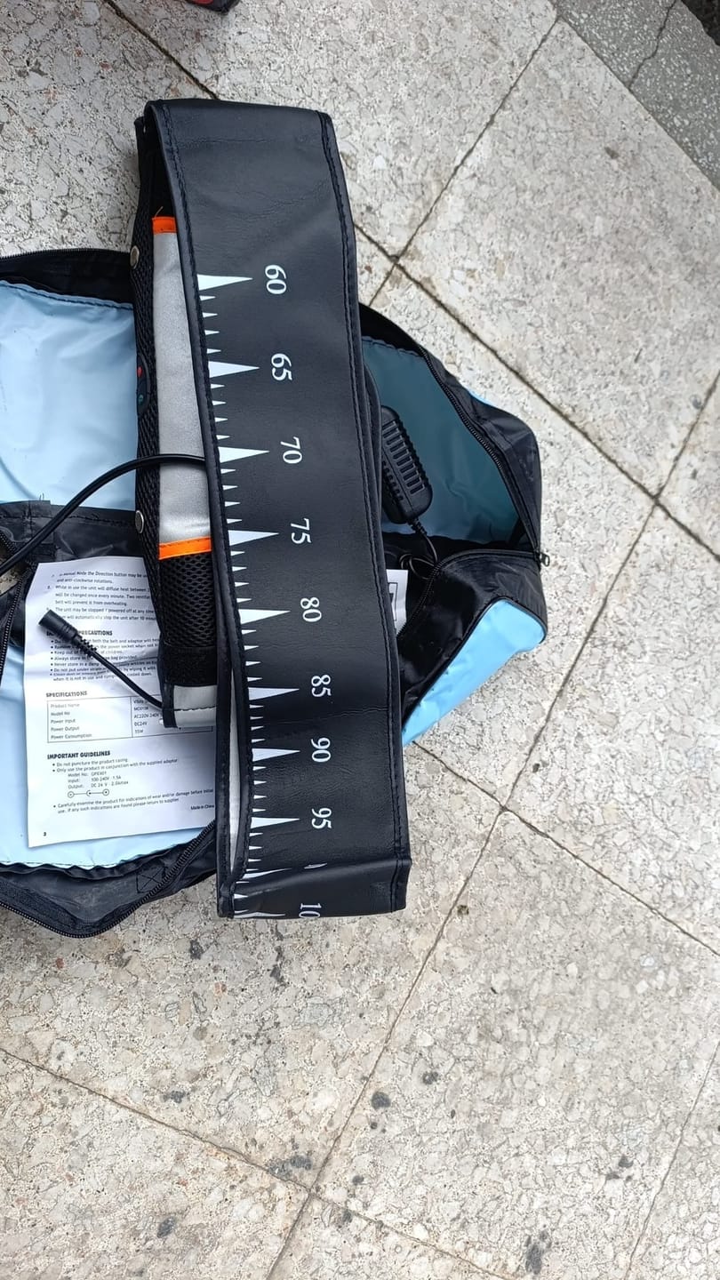 Customer photo review of Waisy® Pro Titreşimli Zayıflama Kemeri
