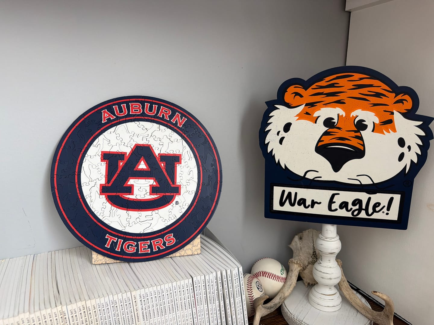 Customer photo review of Auburn University - Wooden Puzzle