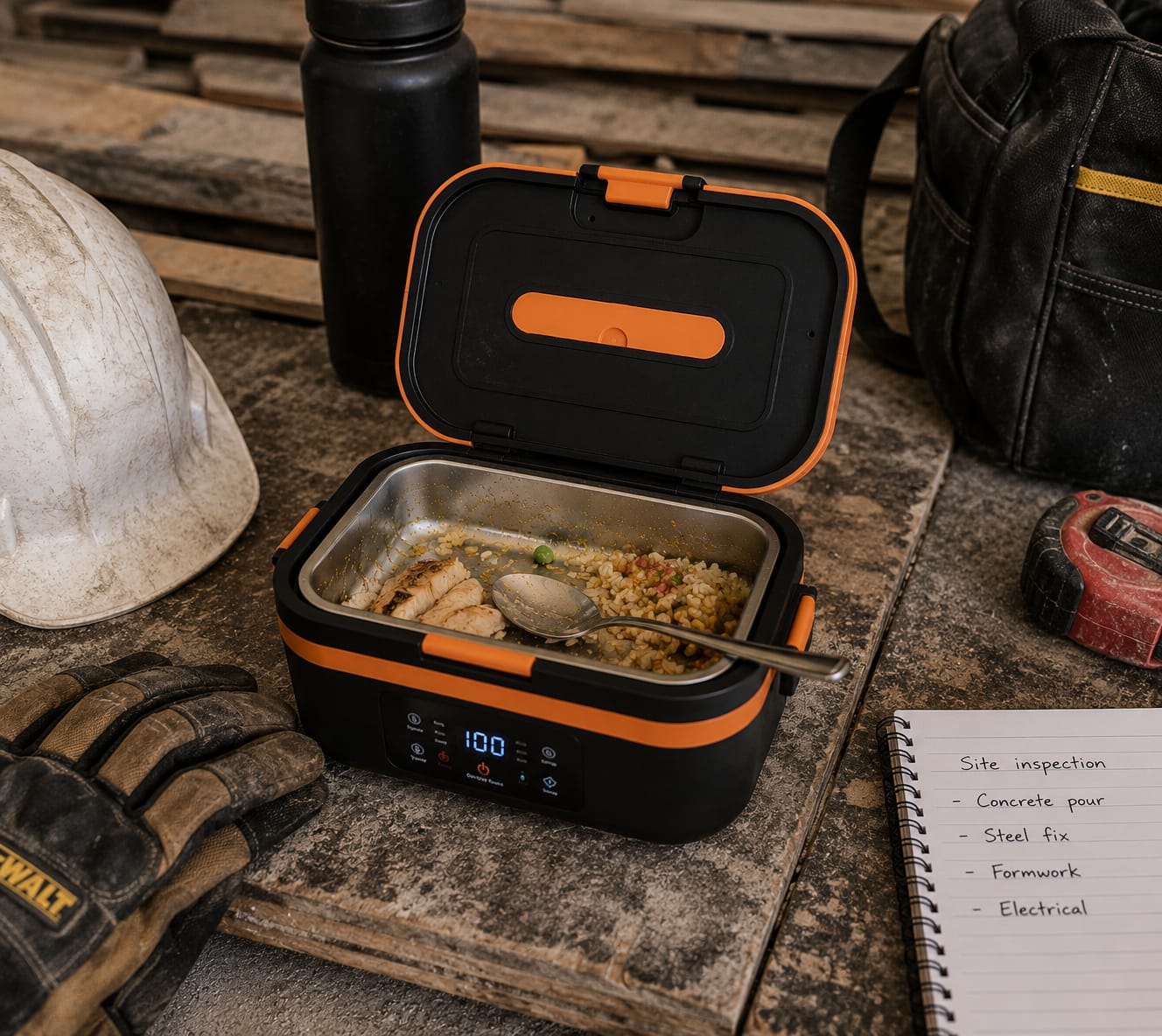 Customer photo review of SnapHeatEat™ Electric Lunch Box