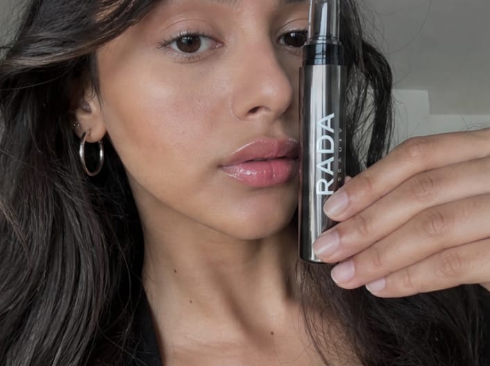 Customer photo review of Collagen Lip Plumper | 100% Natural & Vegan