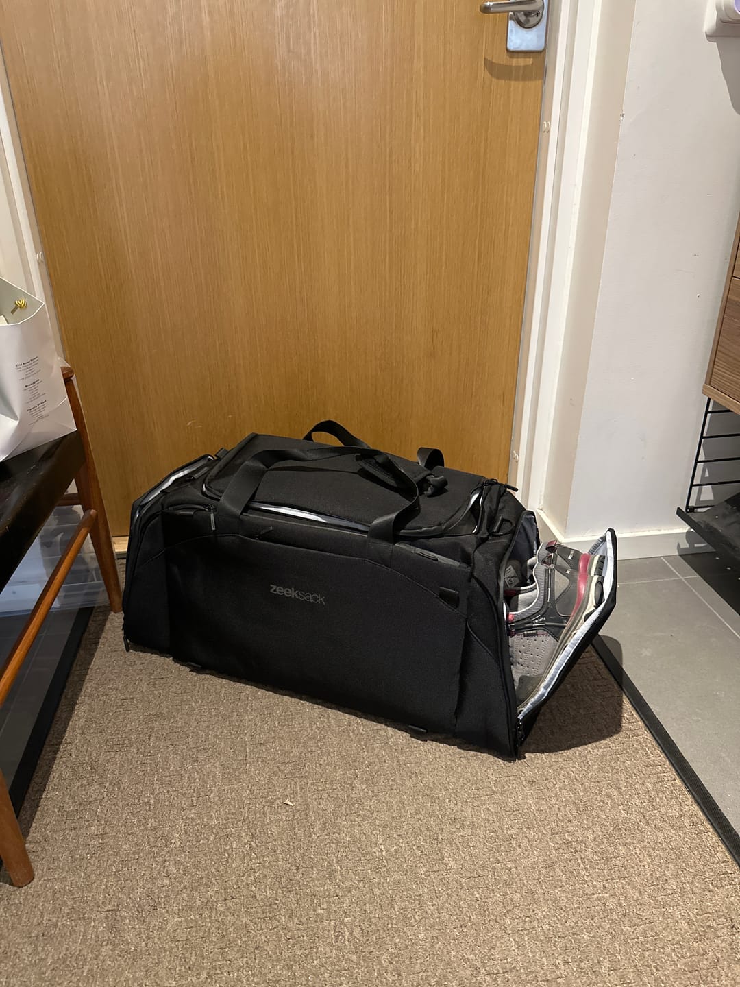 Customer photo review of The Weekender 50L