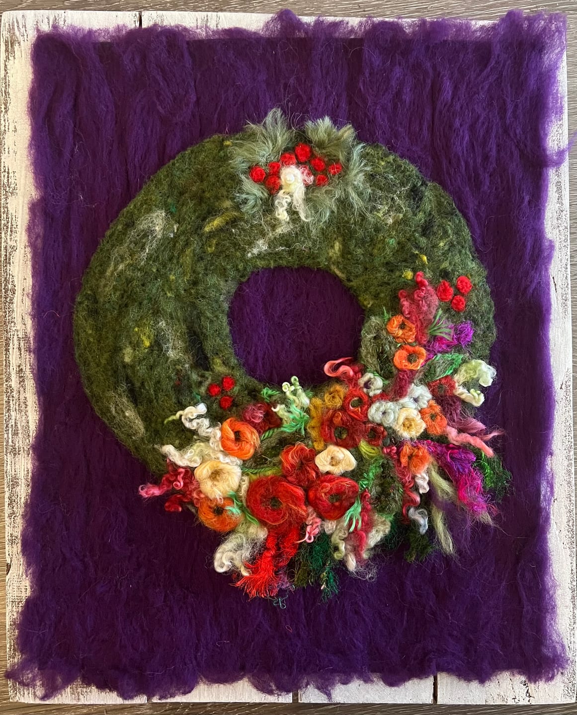 Customer photo review of Hemlock - 1 oz Felter's Fleece
