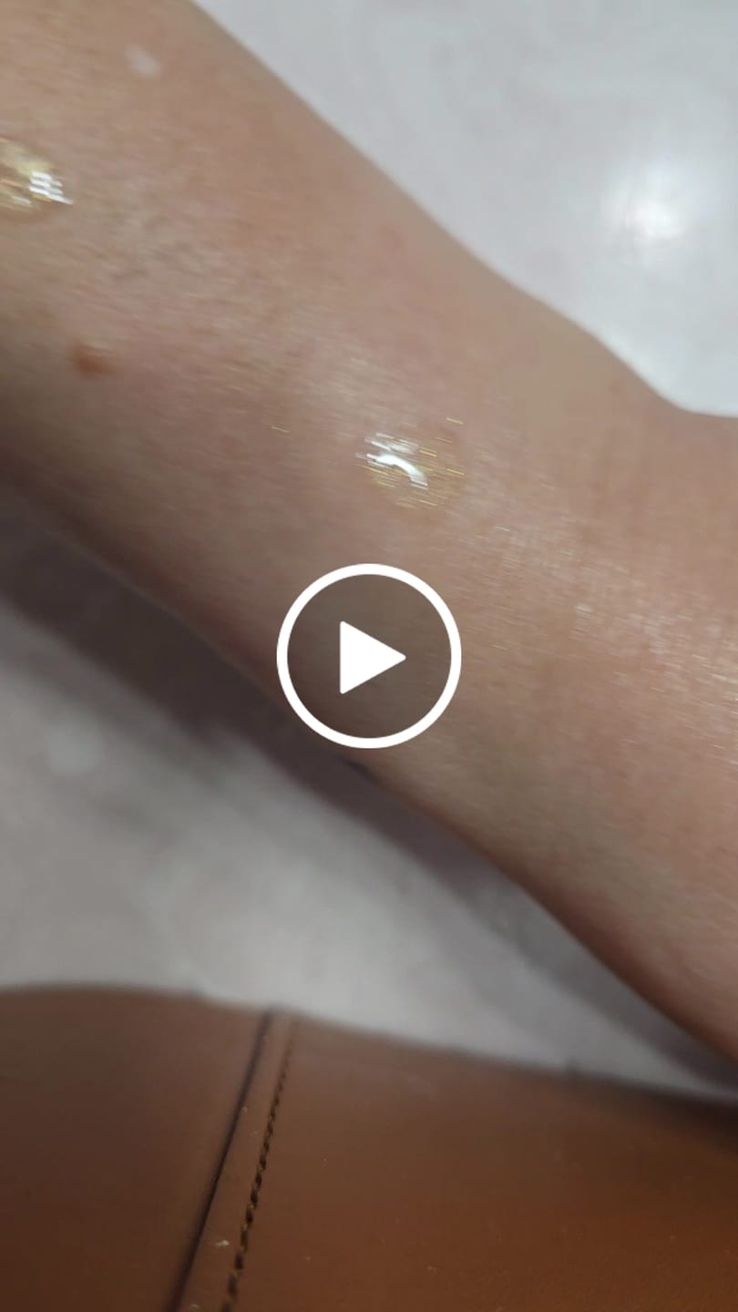 Customer video review of Golden Hour Bath & Body Oil