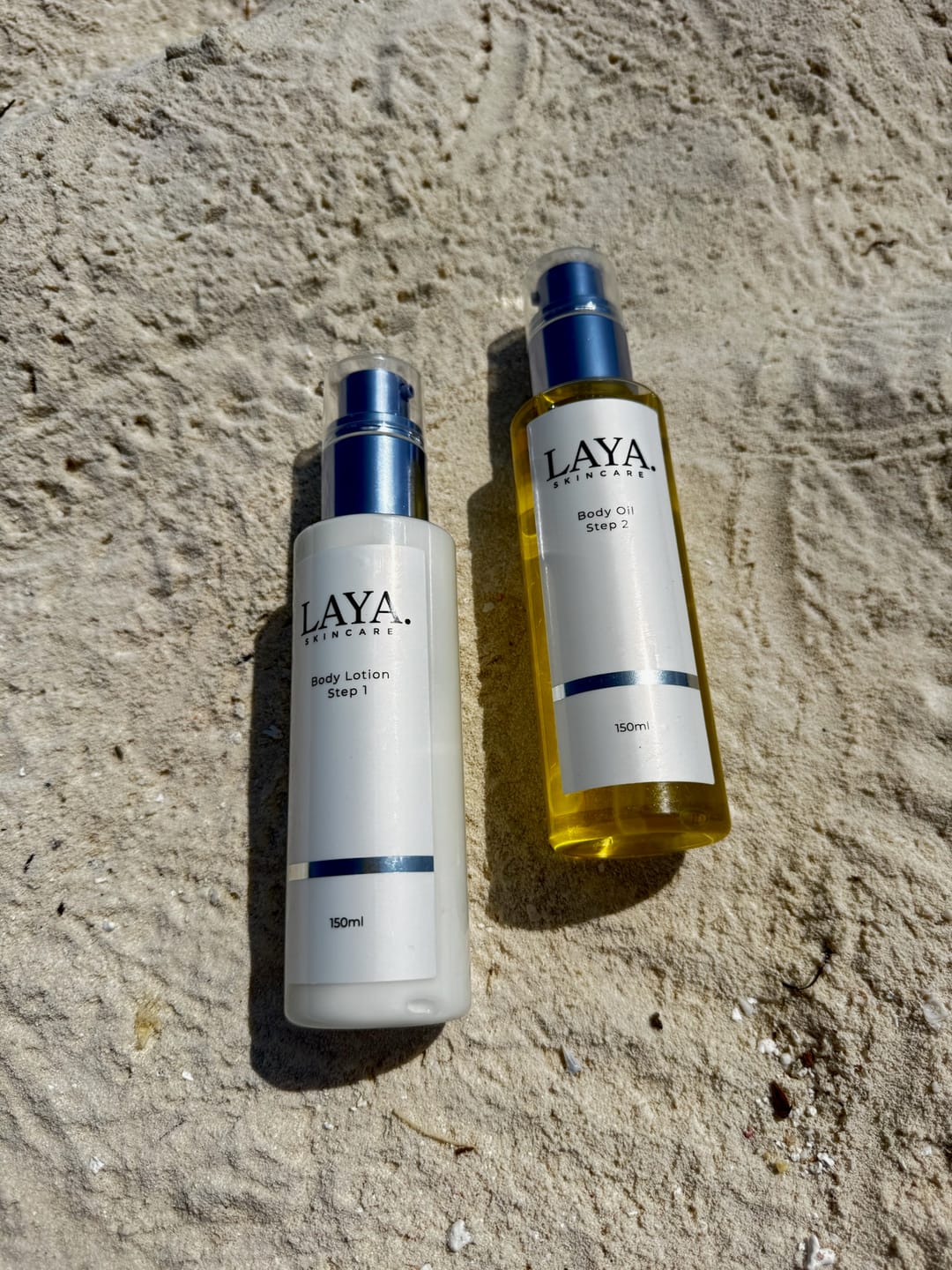 Customer photo review of Ceramide Body Lotion & Natural Body Oil Duo