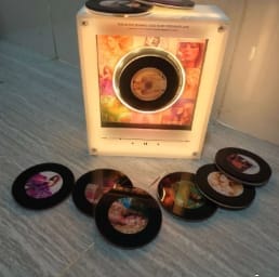 Customer photo review of SpinMuse™ Vinyl Music Box