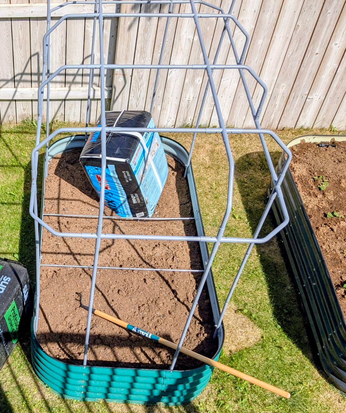 Customer photo review of Garden Cover System
